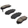 MPA 1003-0503AC Quality-Built Black Series Ceramic Brake Pads w/ Hardware
