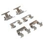 MPA 1003-0503C Quality-Built Black Series Ceramic Brake Pads w/ Hardware