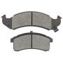 MPA 1003-0505M Quality-Built Black Series Semi-Metallic Brake Pads w/ Hardware