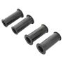 MPA 1003-0505M Quality-Built Black Series Semi-Metallic Brake Pads w/ Hardware