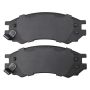MPA 1003-0507C Quality-Built Black Series Ceramic Brake Pads w/ Hardware