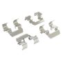 MPA 1003-0507C Quality-Built Black Series Ceramic Brake Pads w/ Hardware