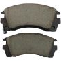 MPA 1003-0509C Quality-Built Black Series Ceramic Brake Pads w/ Hardware
