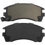 MPA 1003-0509M Quality-Built Black Series Semi-Metallic Brake Pads w/ Hardware