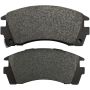 MPA 1003-0509M Quality-Built Black Series Semi-Metallic Brake Pads w/ Hardware