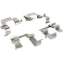 MPA 1003-0509M Quality-Built Black Series Semi-Metallic Brake Pads w/ Hardware