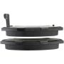 MPA 1003-0509M Quality-Built Black Series Semi-Metallic Brake Pads w/ Hardware