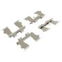 MPA 1003-0510C Quality-Built Black Series Ceramic Brake Pads w/ Hardware