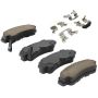 MPA 1003-0511C Quality-Built Black Series Ceramic Brake Pads w/ Hardware