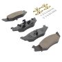 MPA 1003-0512C Quality-Built Black Series Ceramic Brake Pads w/ Hardware