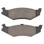 MPA 1003-0512C Quality-Built Black Series Ceramic Brake Pads w/ Hardware