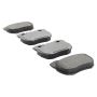 MPA 1003-0520AM Quality-Built Black Series Semi-Metallic Brake Pads
