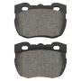 MPA 1003-0520AM Quality-Built Black Series Semi-Metallic Brake Pads