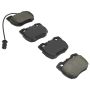 MPA 1003-0520M Quality-Built Black Series Semi-Metallic Brake Pads