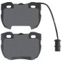 MPA 1003-0520M Quality-Built Black Series Semi-Metallic Brake Pads
