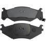 MPA 1003-0522C Quality-Built Black Series Ceramic Brake Pads w/ Hardware
