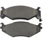 MPA 1003-0522M Quality-Built Black Series Semi-Metallic Brake Pads w/ Hardware