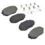 MPA 1003-0525C Quality-Built Black Series Ceramic Brake Pads w/ Hardware