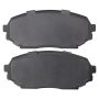 MPA 1003-0525C Quality-Built Black Series Ceramic Brake Pads w/ Hardware