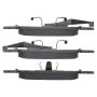 MPA 1003-0529AM Quality-Built Black Series Semi-Metallic Brake Pads w/ Hardware