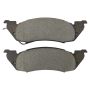 MPA 1003-0529M Quality-Built Black Series Semi-Metallic Brake Pads w/ Hardware