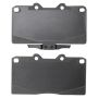 MPA 1003-0531M Quality-Built Black Series Semi-Metallic Brake Pads w/ Hardware