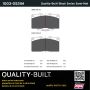 MPA 1003-0531M Quality-Built Black Series Semi-Metallic Brake Pads w/ Hardware