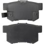 MPA 1003-0536C Quality-Built Black Series Ceramic Brake Pads w/ Hardware
