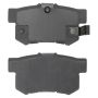 MPA 1003-0537AC Quality-Built Black Series Ceramic Brake Pads w/ Hardware
