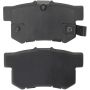 MPA 1003-0537BC Quality-Built Black Series Ceramic Brake Pads w/ Hardware