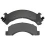 MPA 1003-0546M Quality-Built Black Series Semi-Metallic Brake Pads