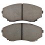 MPA 1003-0551C Quality-Built Black Series Ceramic Brake Pads w/ Hardware