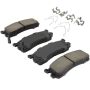 MPA 1003-0553AC Quality-Built Black Series Ceramic Brake Pads w/ Hardware