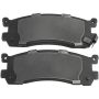 MPA 1003-0553AC Quality-Built Black Series Ceramic Brake Pads w/ Hardware