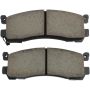 MPA 1003-0553AC Quality-Built Black Series Ceramic Brake Pads w/ Hardware