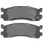 MPA 1003-0553C Quality-Built Black Series Ceramic Brake Pads w/ Hardware