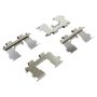 MPA 1003-0556C Quality-Built Black Series Ceramic Brake Pads w/ Hardware