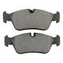 MPA 1003-0558AM Quality-Built Black Series Semi-Metallic Brake Pads w/ Hardware