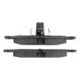 MPA 1003-0558AM Quality-Built Black Series Semi-Metallic Brake Pads w/ Hardware