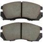 MPA 1003-0563C Quality-Built Black Series Ceramic Brake Pads w/ Hardware