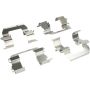 MPA 1003-0563C Quality-Built Black Series Ceramic Brake Pads w/ Hardware