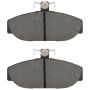 MPA 1003-0565M Quality-Built Black Series Semi-Metallic Brake Pads w/ Hardware