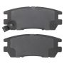 MPA 1003-0567C Quality-Built Black Series Ceramic Brake Pads w/ Hardware