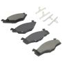 MPA 1003-0569C Quality-Built Black Series Ceramic Brake Pads w/ Hardware