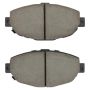 MPA 1003-0571C Quality-Built Black Series Ceramic Brake Pads w/ Hardware