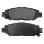 MPA 1003-0572C Quality-Built Black Series Ceramic Brake Pads w/ Hardware