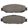 MPA 1003-0572C Quality-Built Black Series Ceramic Brake Pads w/ Hardware