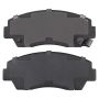 MPA 1003-0574C Quality-Built Black Series Ceramic Brake Pads w/ Hardware