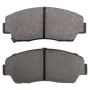 MPA 1003-0574C Quality-Built Black Series Ceramic Brake Pads w/ Hardware