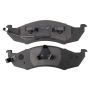 MPA 1003-0576M Quality-Built Black Series Semi-Metallic Brake Pads w/ Hardware
